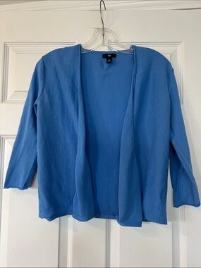 GAP Women's Blue Cardigan Sweater